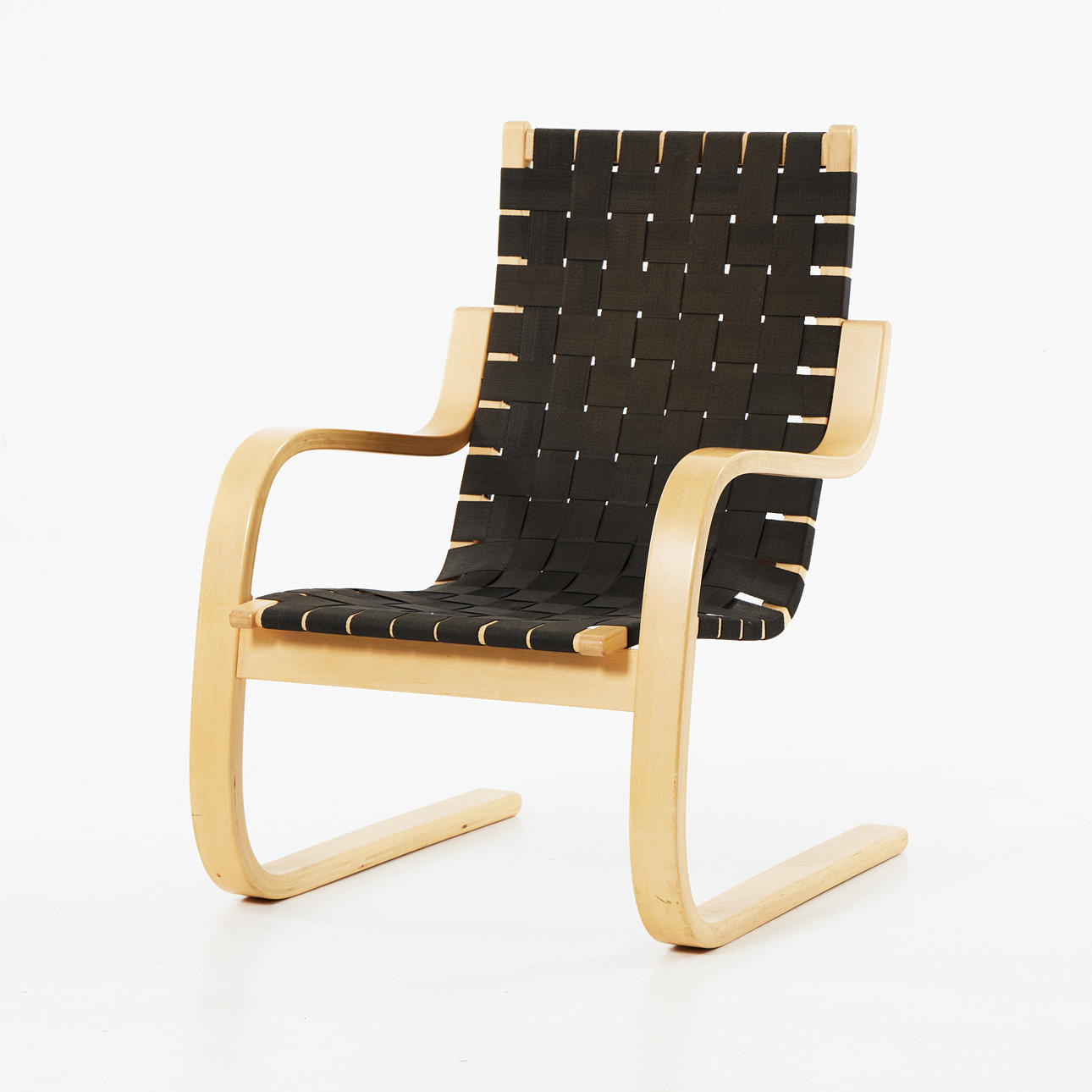 ALVAR AALTO. Sillón, modelo 406.