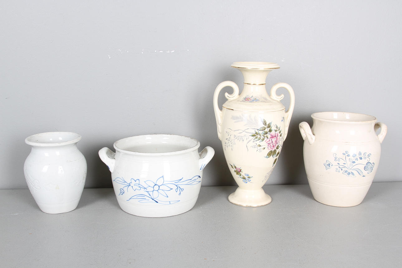 KERAMIK, 4 delar, Gustavsberg och Rörstrand.