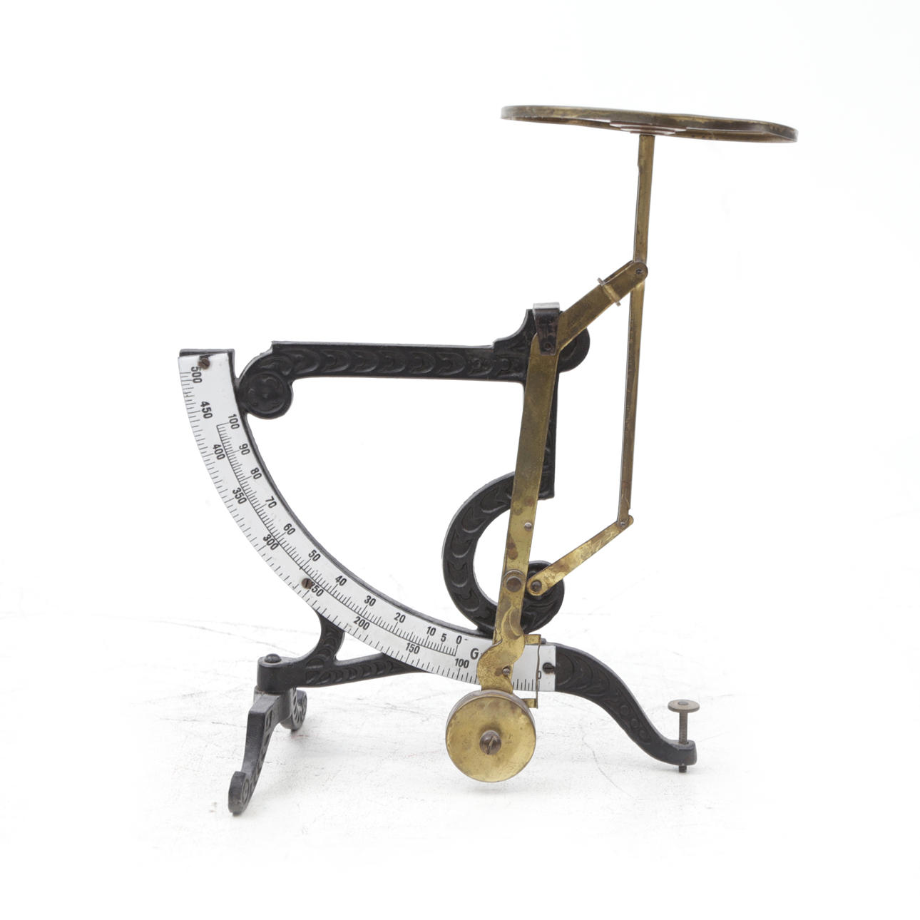 BREVVÅG, metall, tidigt 1900-tal.