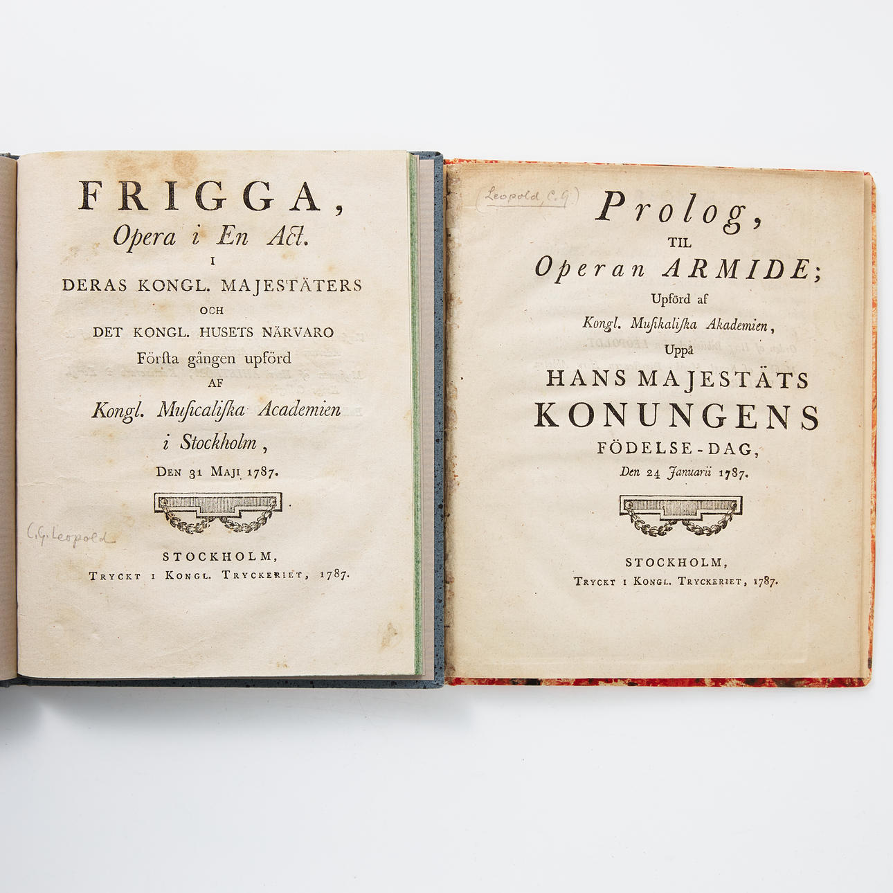 LIBRETTO BY C. G. BY LEOPOLD 1787 (2).
