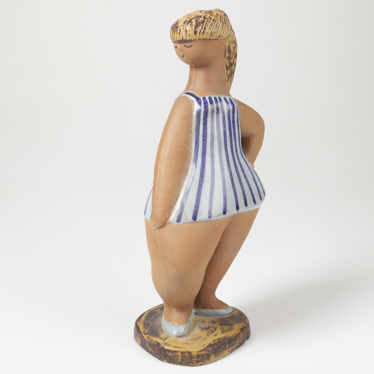 LISA LARSON. Figurine, “Dora”, stoneware, Gustavsberg.