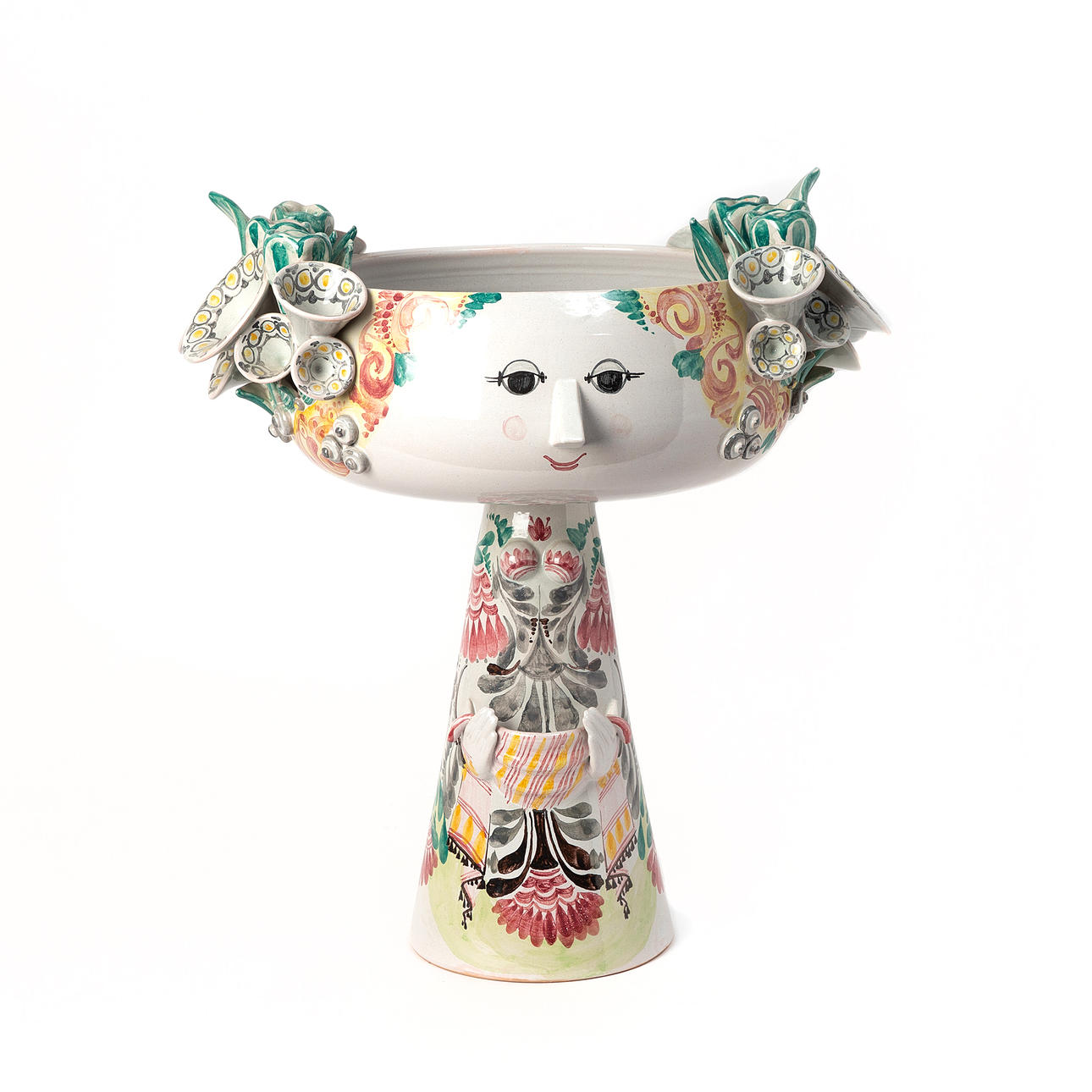 BJÖRN VIINBLAD. Figurine, glazed earthenware, Denmark, signed and dated -79.