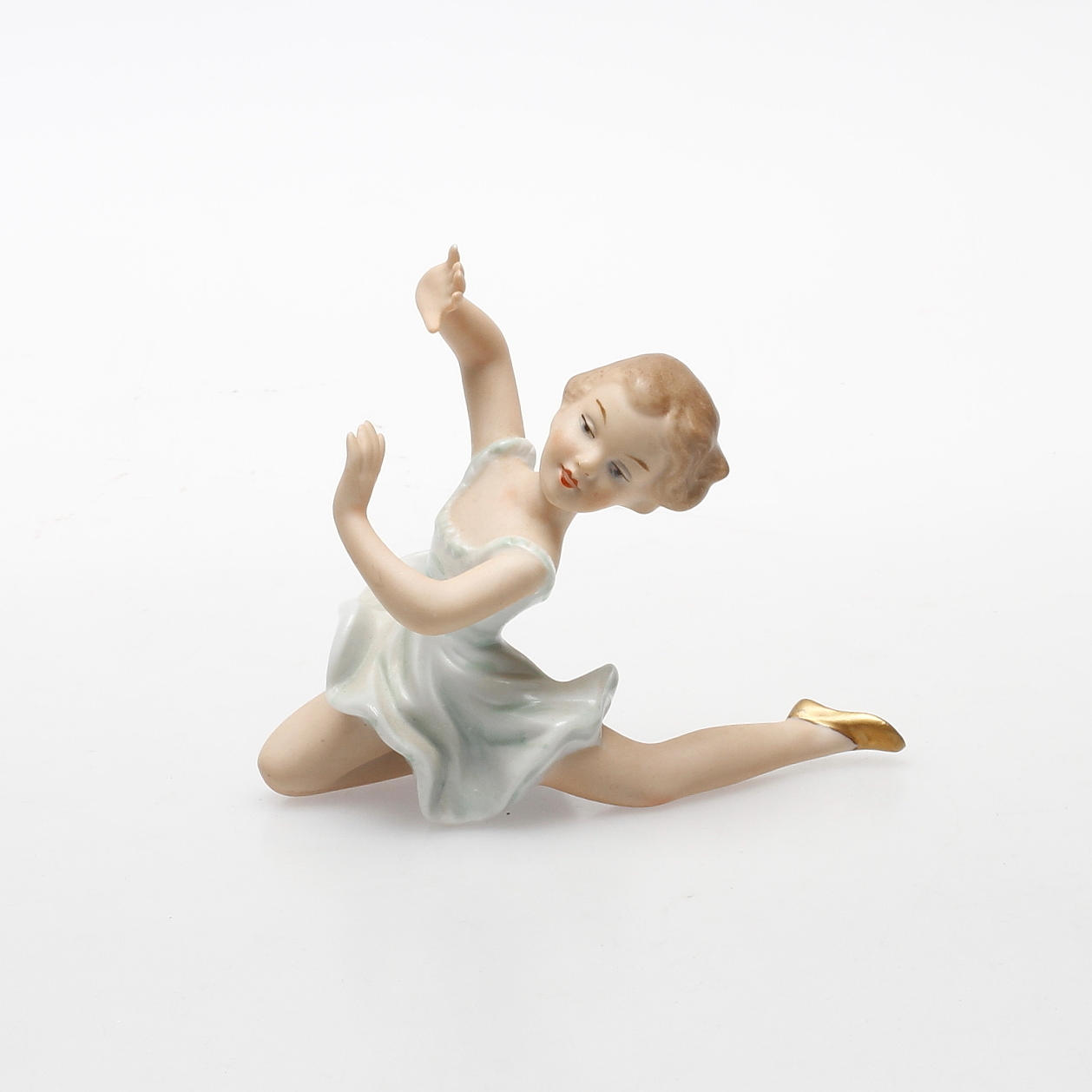 FIGURIN, ballerina, porslin, Wallendorf, Tyskland, 1900-tal.