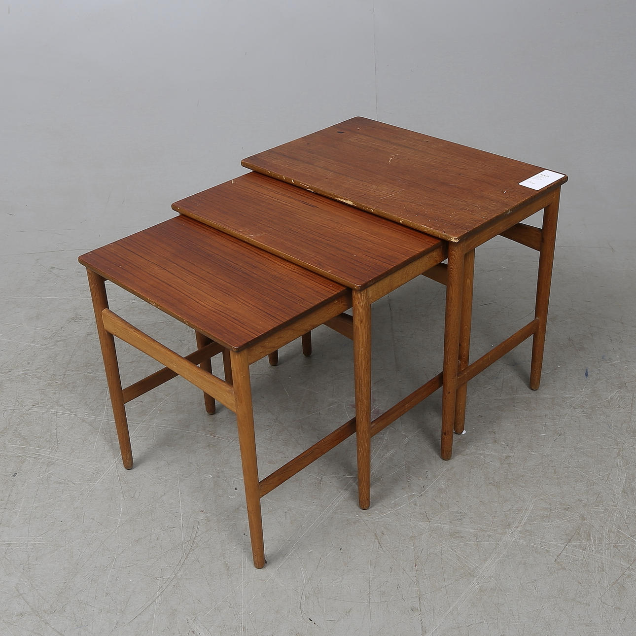 SATSBORD, 3 delar, Hans J Wegner, Andreas Tuck, Danmark, 1900-talets andra hälft.