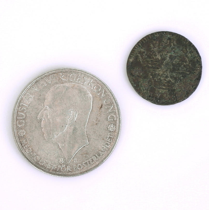 MYNT, Sverige, 5 kronor, 1935, mynt Ulrika Eleonora, 1720.