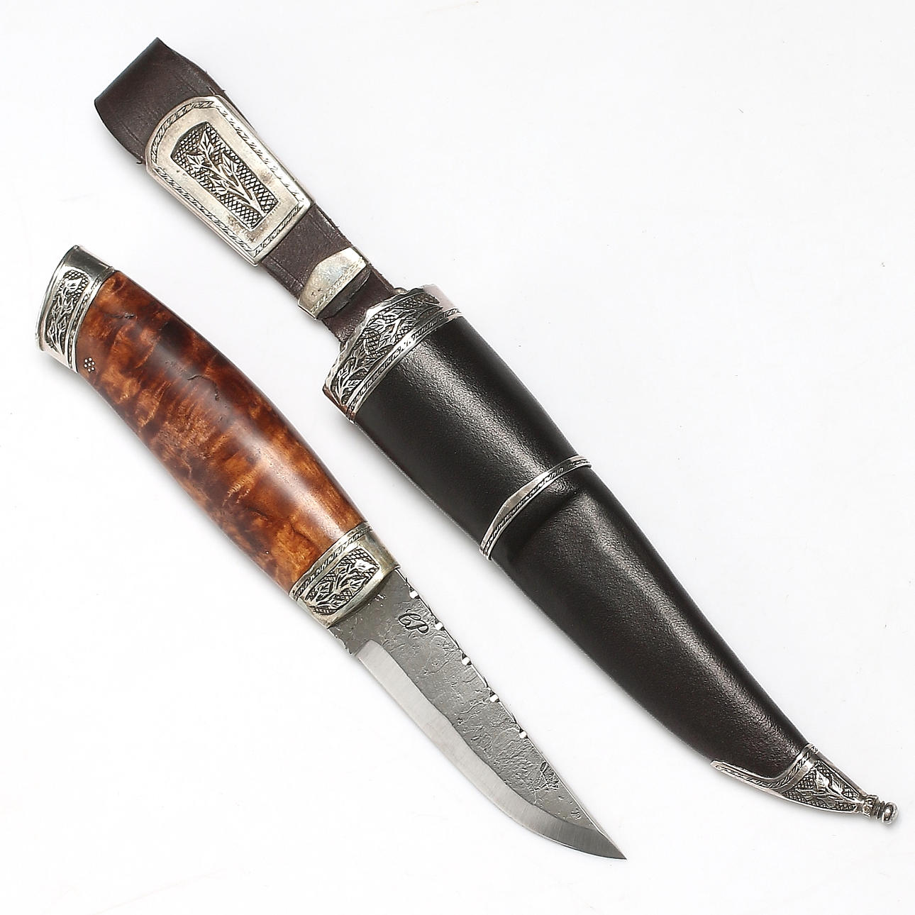 JAN "KNIV JOCKE" OLSSON. Kniv, signerad "Jocke". 1900-tal.