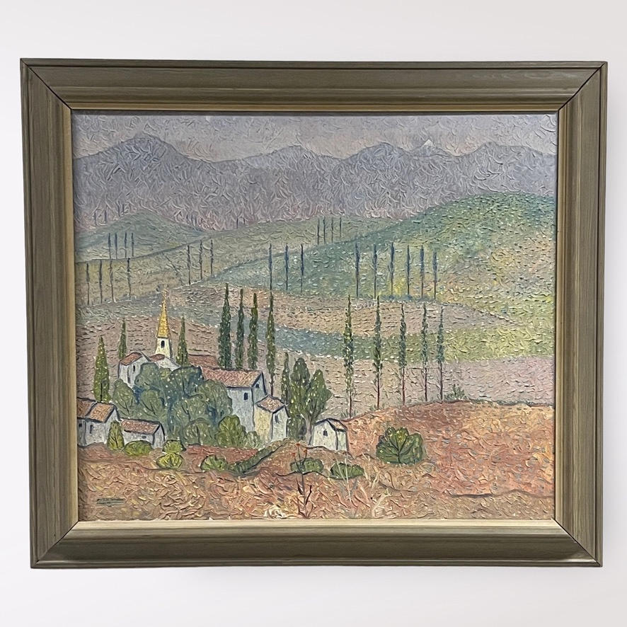 ERIK JOHANSSON. Olja på duk.