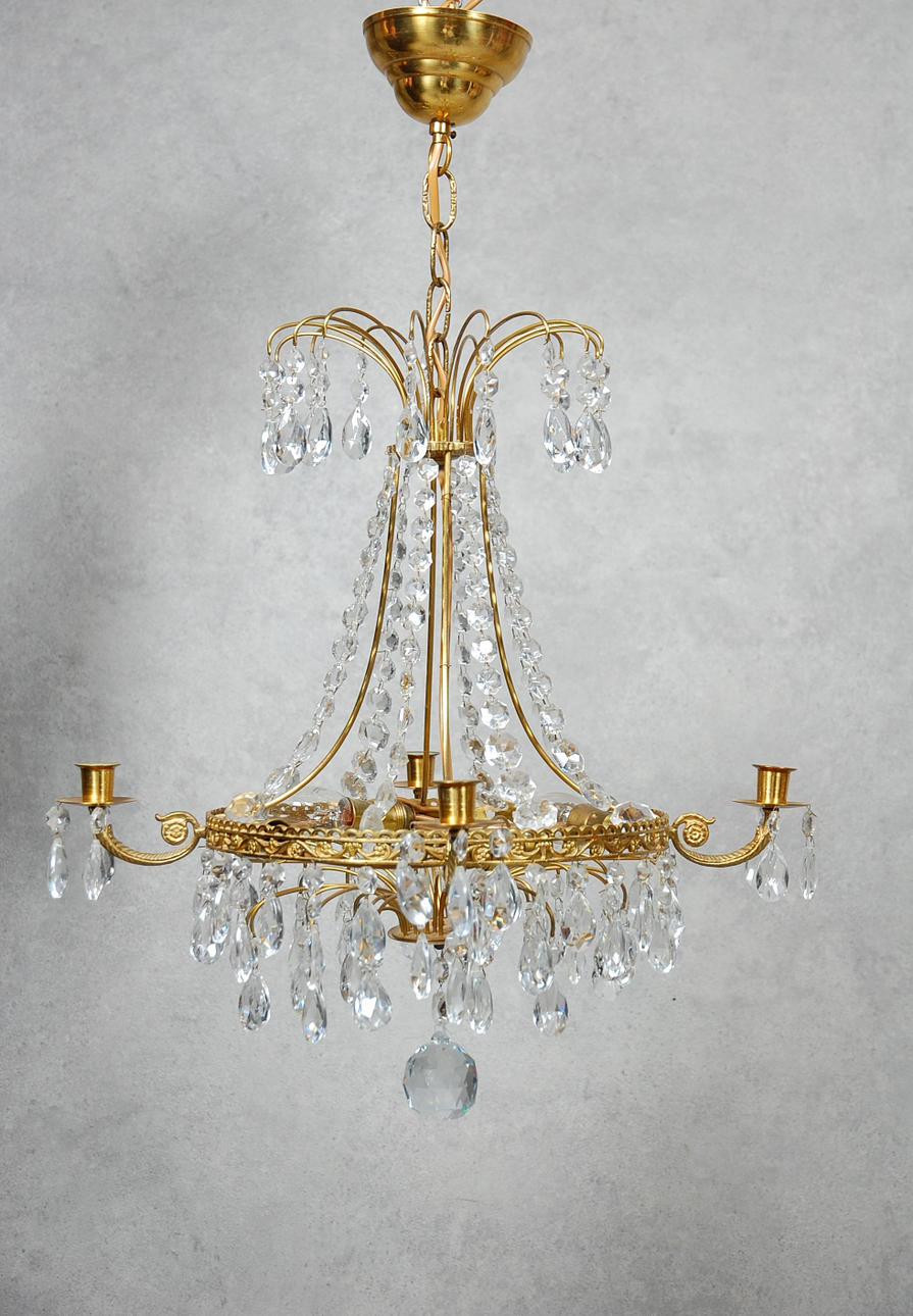 LJUSKRONA, gustavianskstil, 1900-tal.