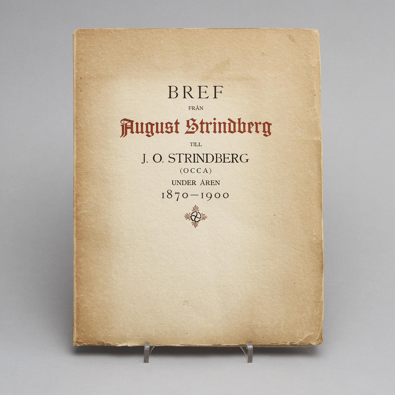 BOK, "Bref från August Stringberg till J. O Strindberg under åren 1870-1900", nummer 68.