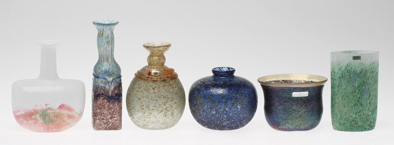 PARTI GLAS, 6 delar, bla Bertil Vallin.