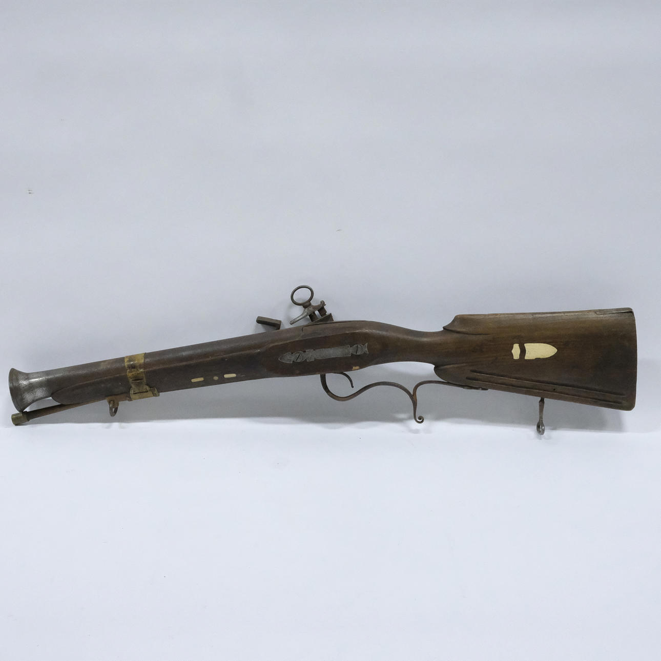 WEAPON REPLICA. FLINTLOCK RIFLE. 20TH CENTURY.