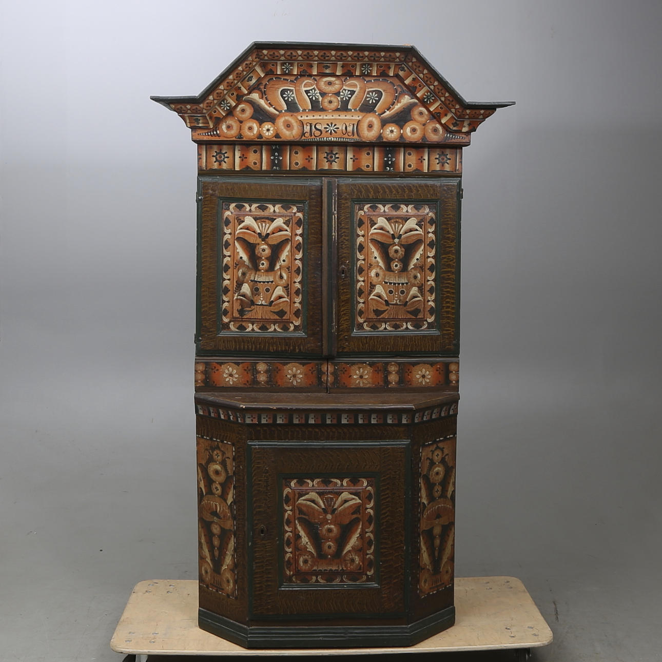 SKÅP, allmoge, 1800-tal.