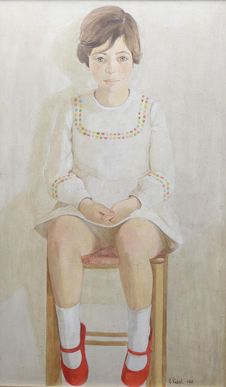 ALEJANDRA VIDAL. Niña.