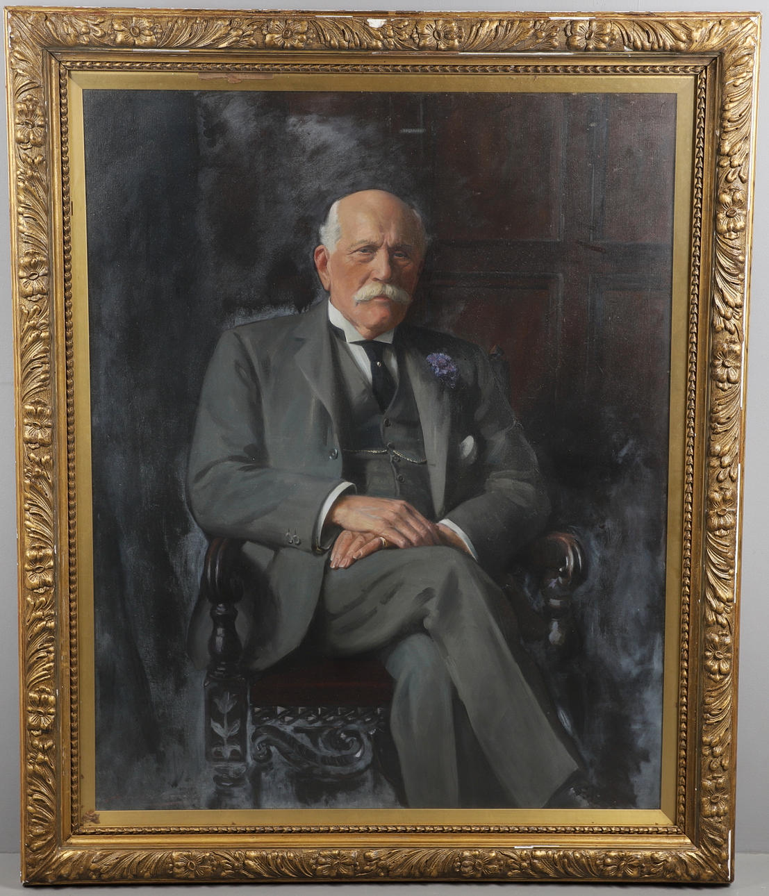 JOHN ARCHIBALD ALEXANDER BERRIE (1887-1962). PORTRAIT OF JOHN STONE (1842-1936), HEADMASTER AT LIVERPOOL COLLEGE FOR GIRLS, HUYTON.