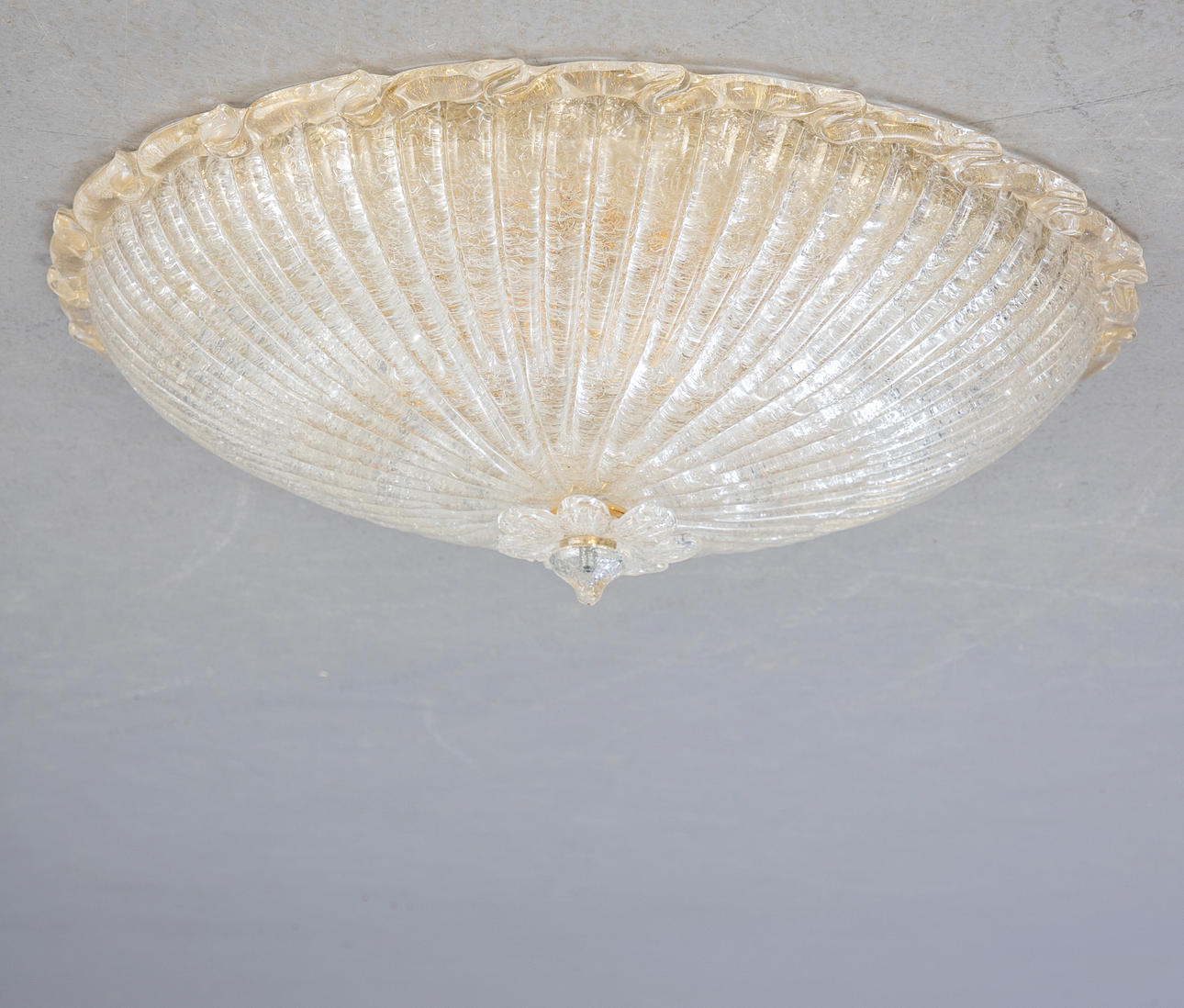 Italamp, Murano glass ceiling lamp.