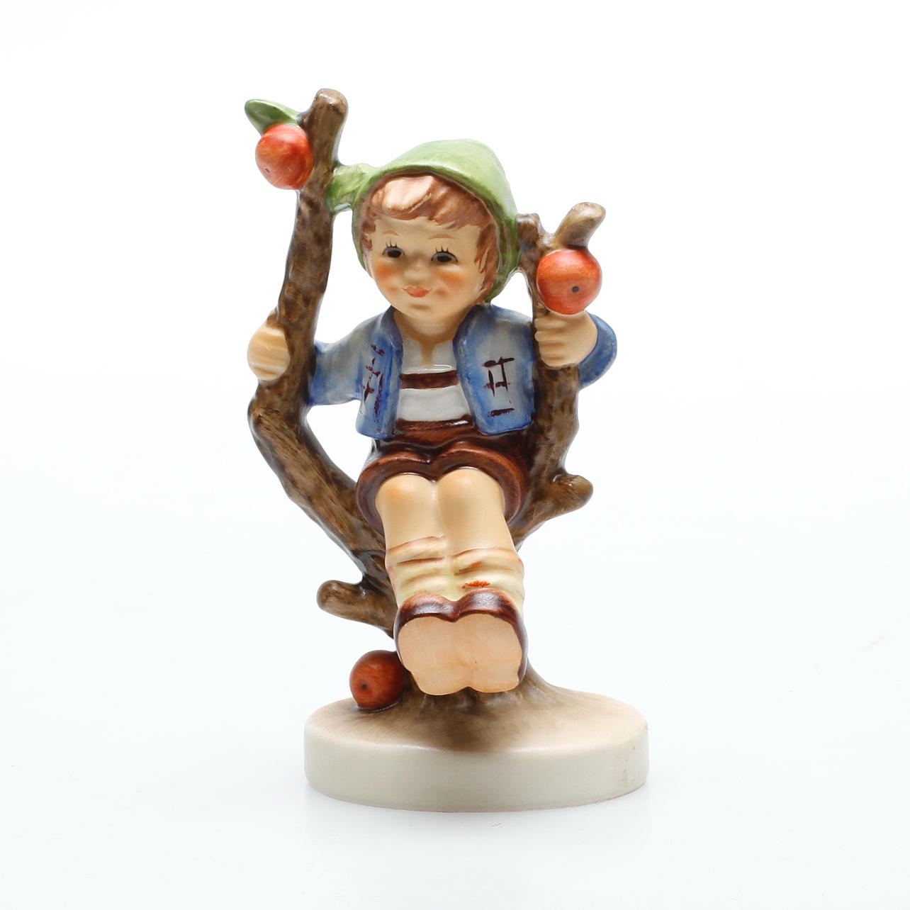 FIGURIN, "Pojke i träd", Tyskland, MJ Hummel, Goebel.