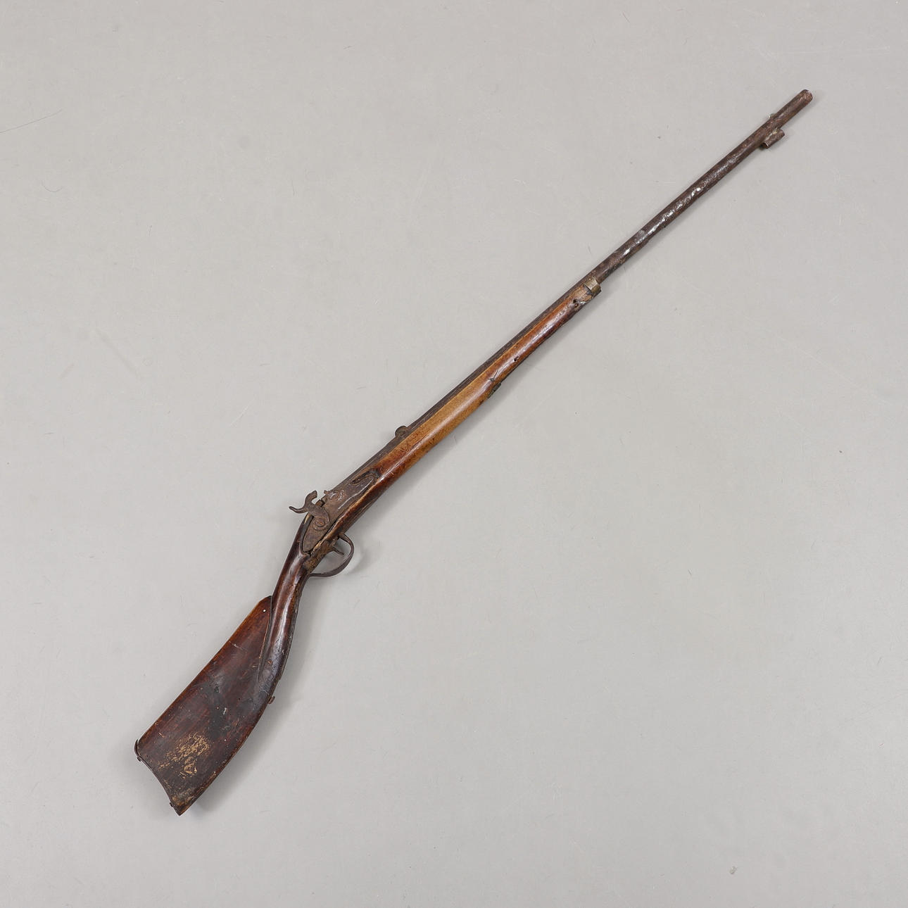 BLOCK RIFLE, 19th century.