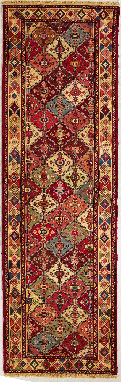ORIENTAL CARPET, Soumak, kelim, gallery model, Persian.