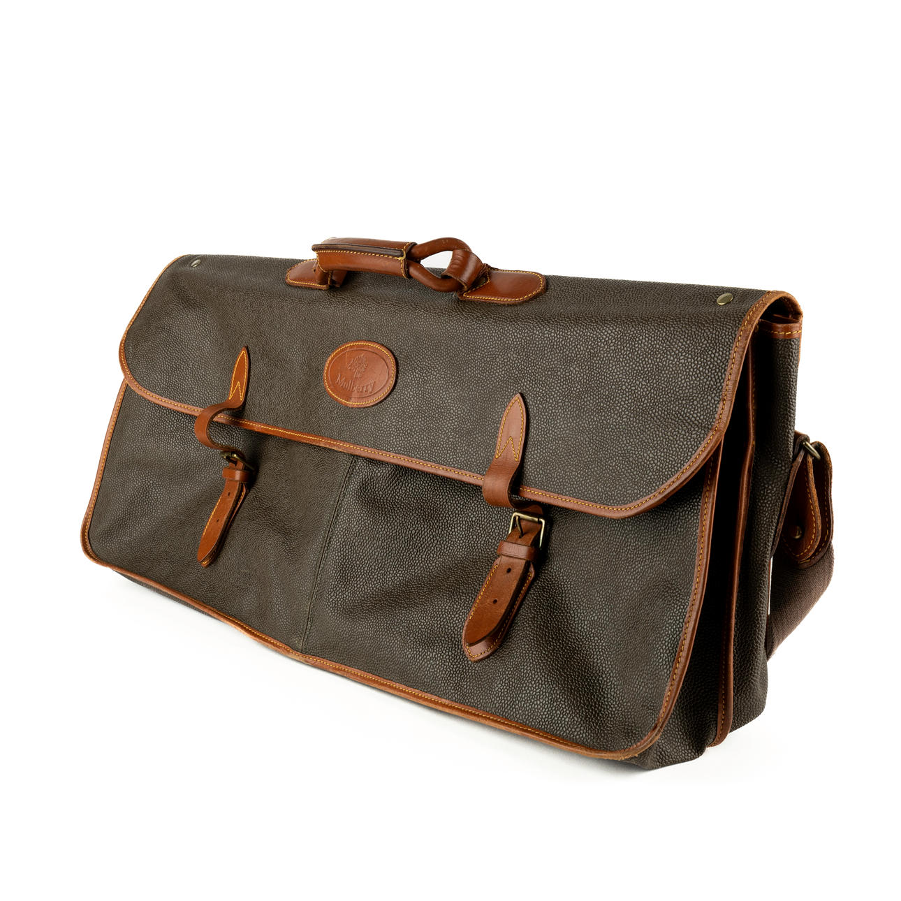 MULLBERRY, tennis/padelväska, skinn.