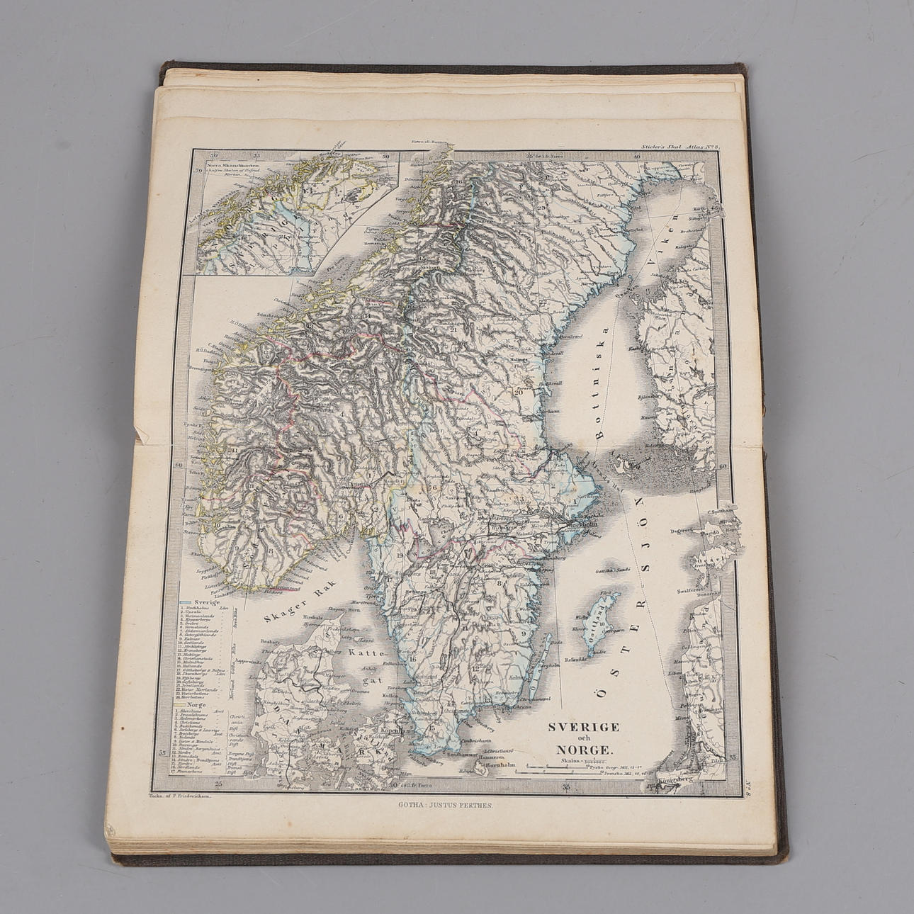 STIELERS ATLAS, 1864.