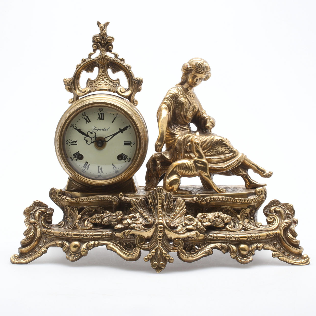 BORDSUR, förgylld brons, Genfa, Carl Westh, Tyskland, 1900-tal.