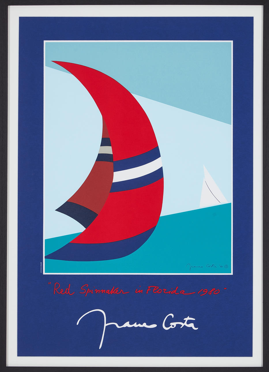 FRANCO COSTA. “Red Spinnaker in Florida”.