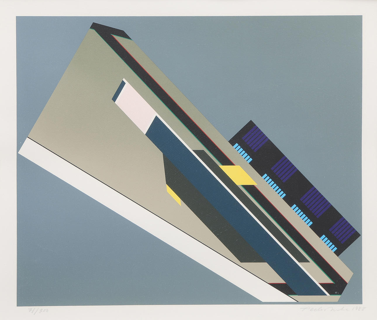 PEDER DUKE. COMPOSITION, 1988.