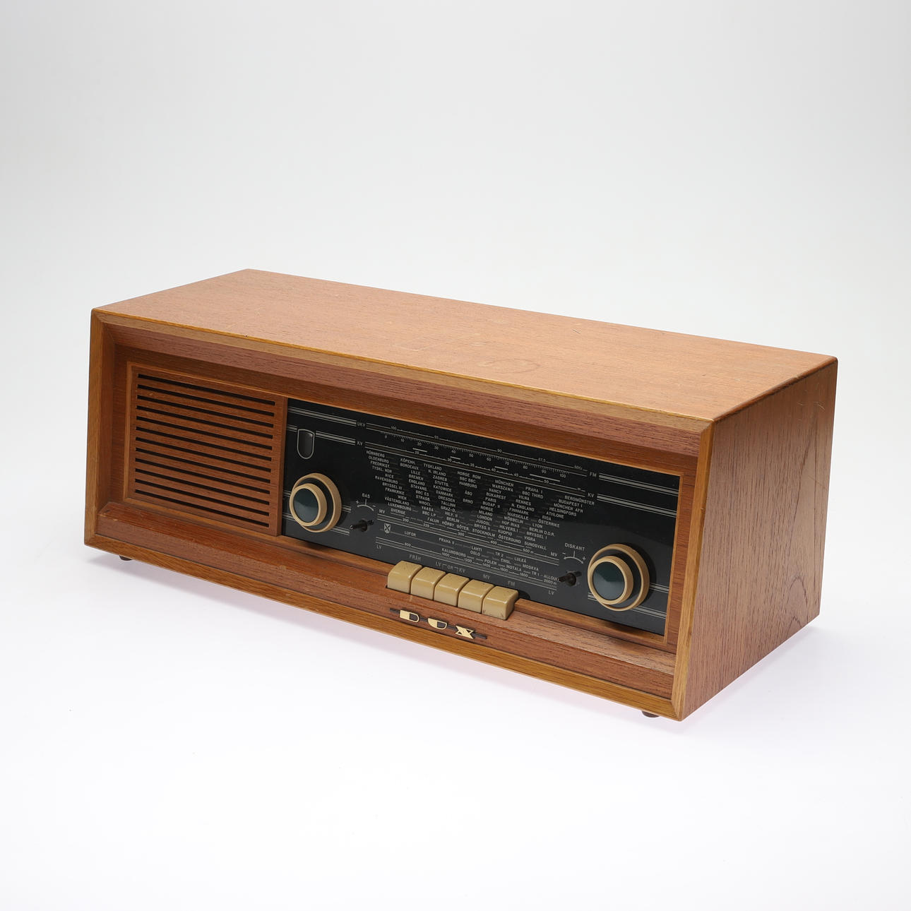 RADIO, modell Dixie V411, Dux, 1960-tal.