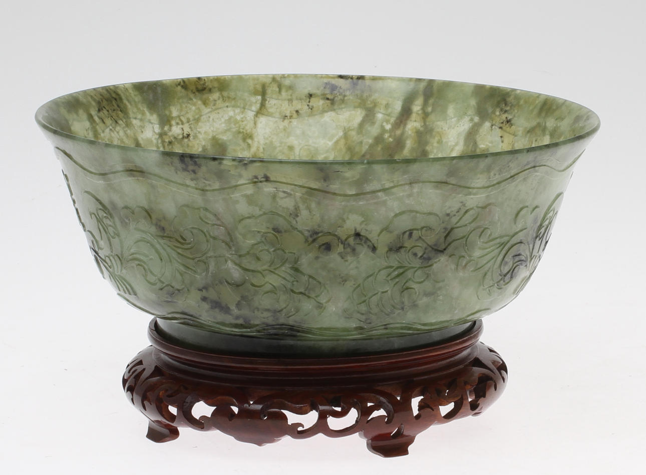 SKÅL, orientalisk, Jade, 1900-tal.