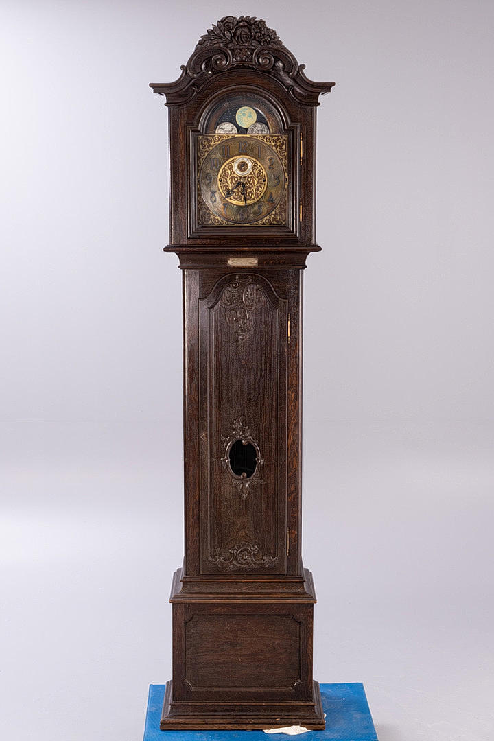 Rococo style floor-standing clock/longcase clock, 19th century. Clocks ...
