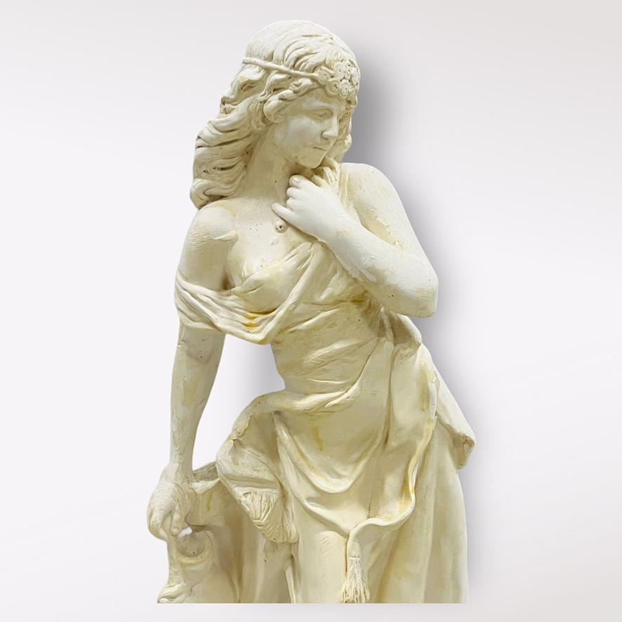 A 20th-century plaster sculpture.