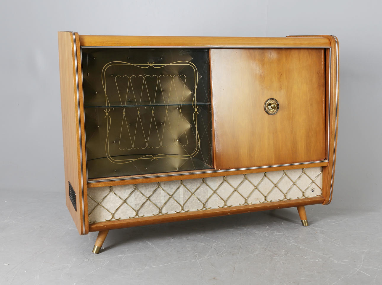 RADIOMÖBEL, REX, Perpetuum-Ebner, Tyskland, 1900-talets mitt.