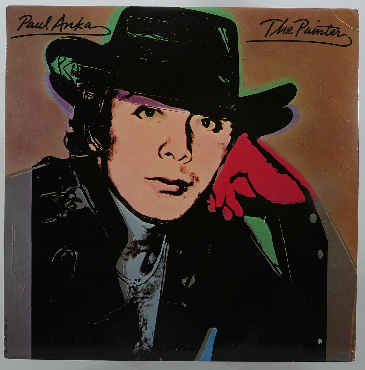 PAUL ANKA, vinylskiva, "The Painter", omslag designat av Andy Warhol, United Artists, USA.