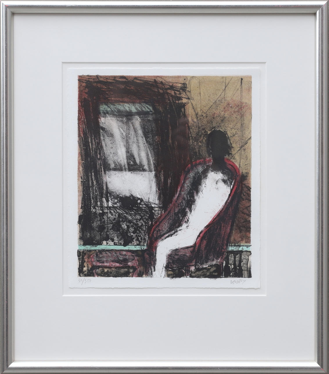 PATRICK DEVREUX. Lithograph, numbered, signed.