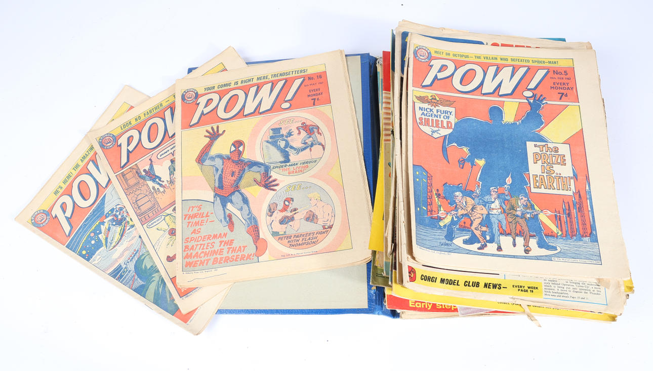 ¡PUM! CÓMICS DE MARVEL Y OTROS.