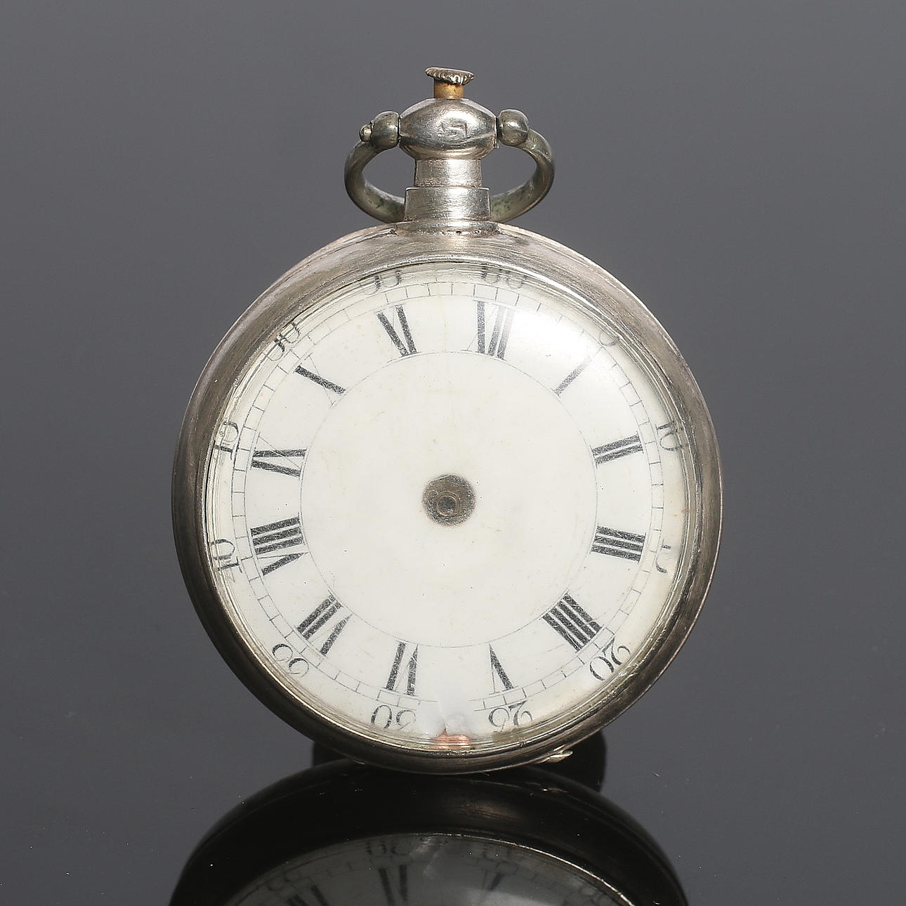 FICKUR, silver, "Chinese lever escapement", Schweiz, omkring 1850.