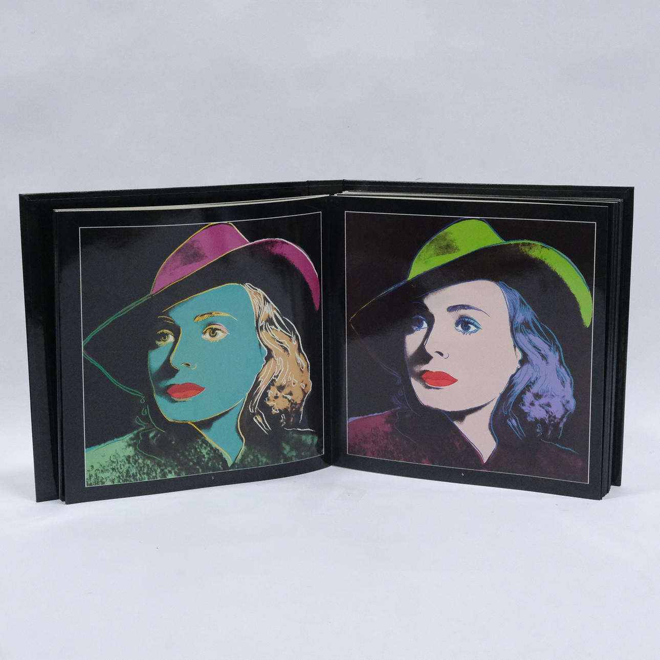 ANDY WARHOL. BOOK. PORTRAITOS DE INGRID BERGMAN.