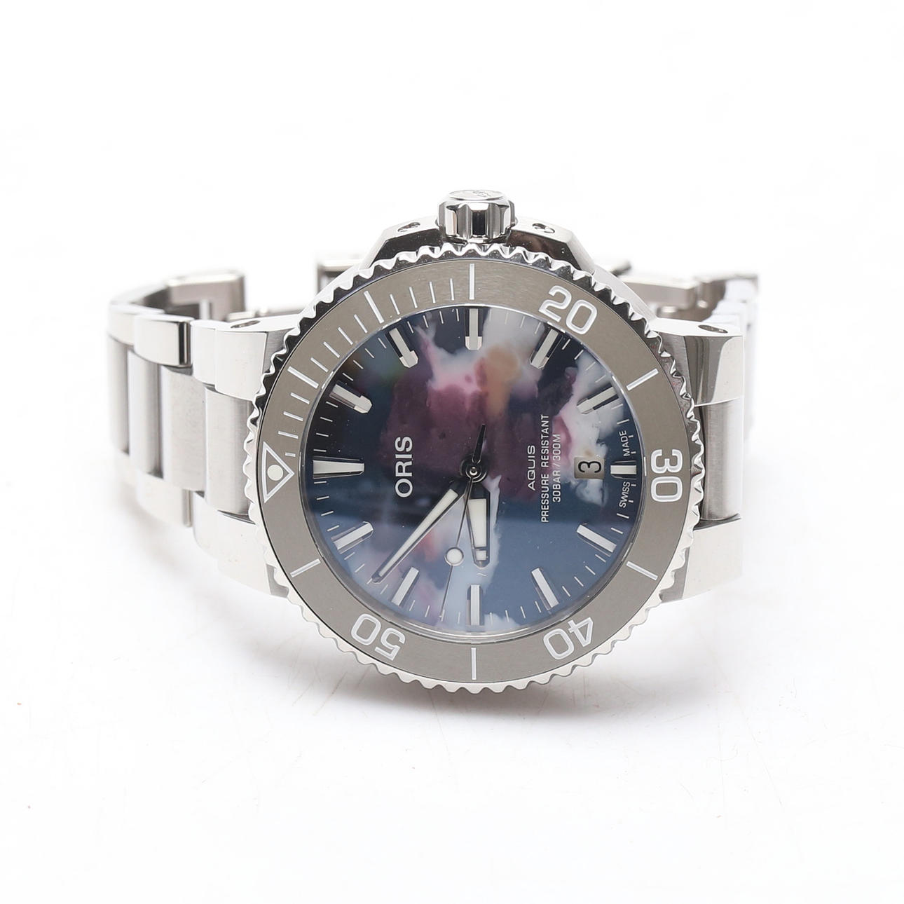 WRISTWATCH, Aquis Date Upcycle, 41mm, Oris.