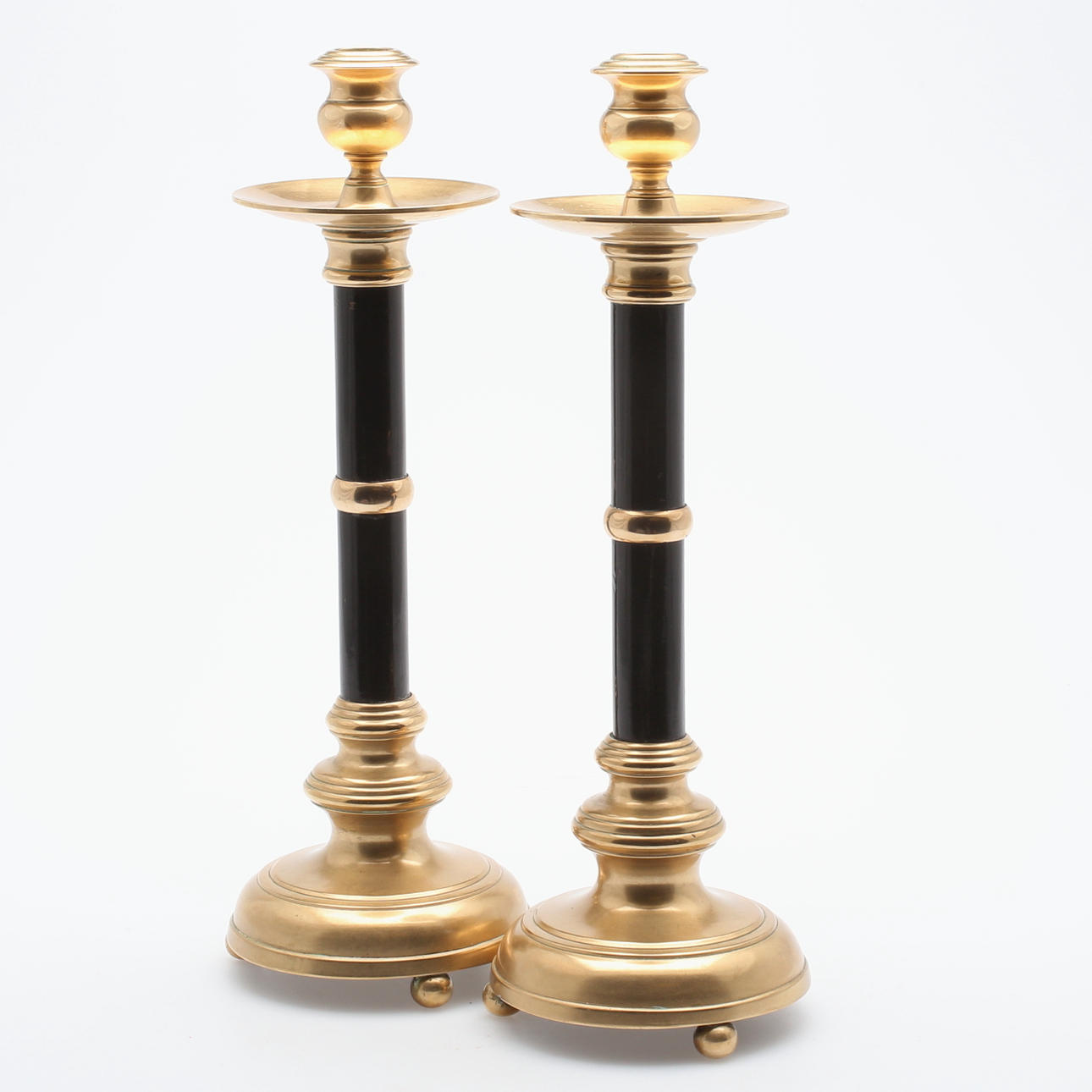 MALMLJUSSTAKAR, ett par, 1900-tal.