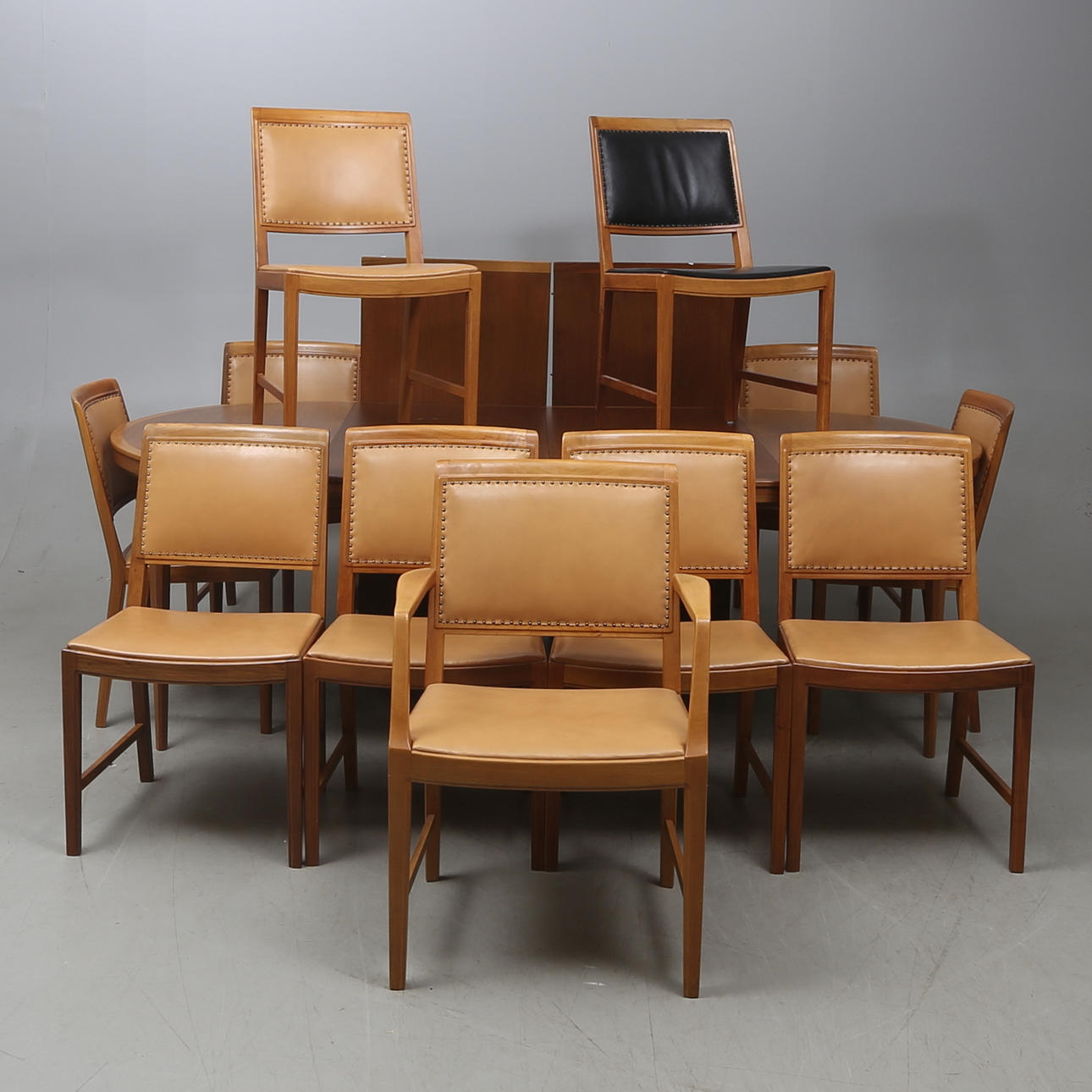 MATSALSGRUPP, 12 delar, "Facett", Bertil Fridhagen, Bodafors.