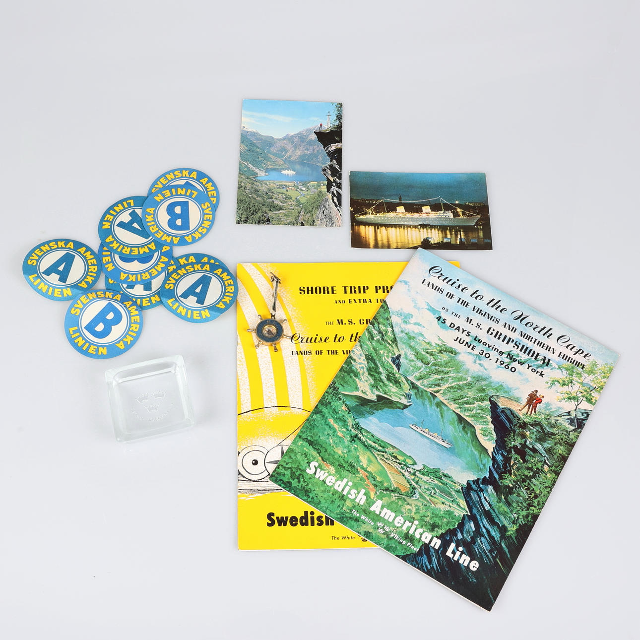 PARTI MEMORABILIA Svenska Amerika Linien.