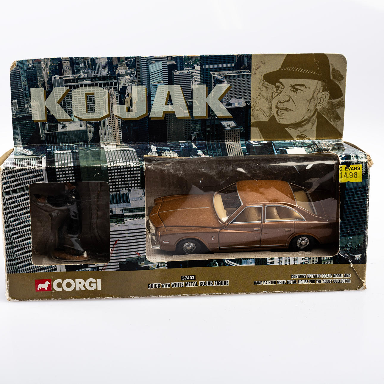 CORGI KOJAK, Buick i originalkartong.