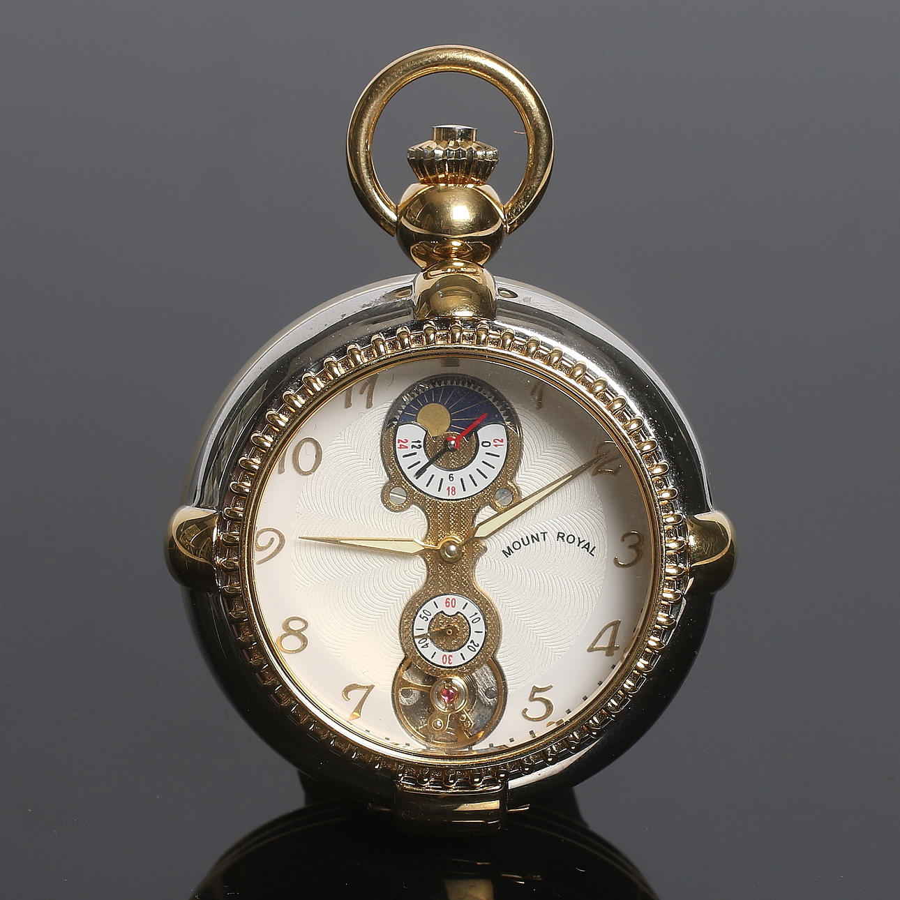 FICKUR, 24 timmar, månfaser, "Mount Royal". Samtida.