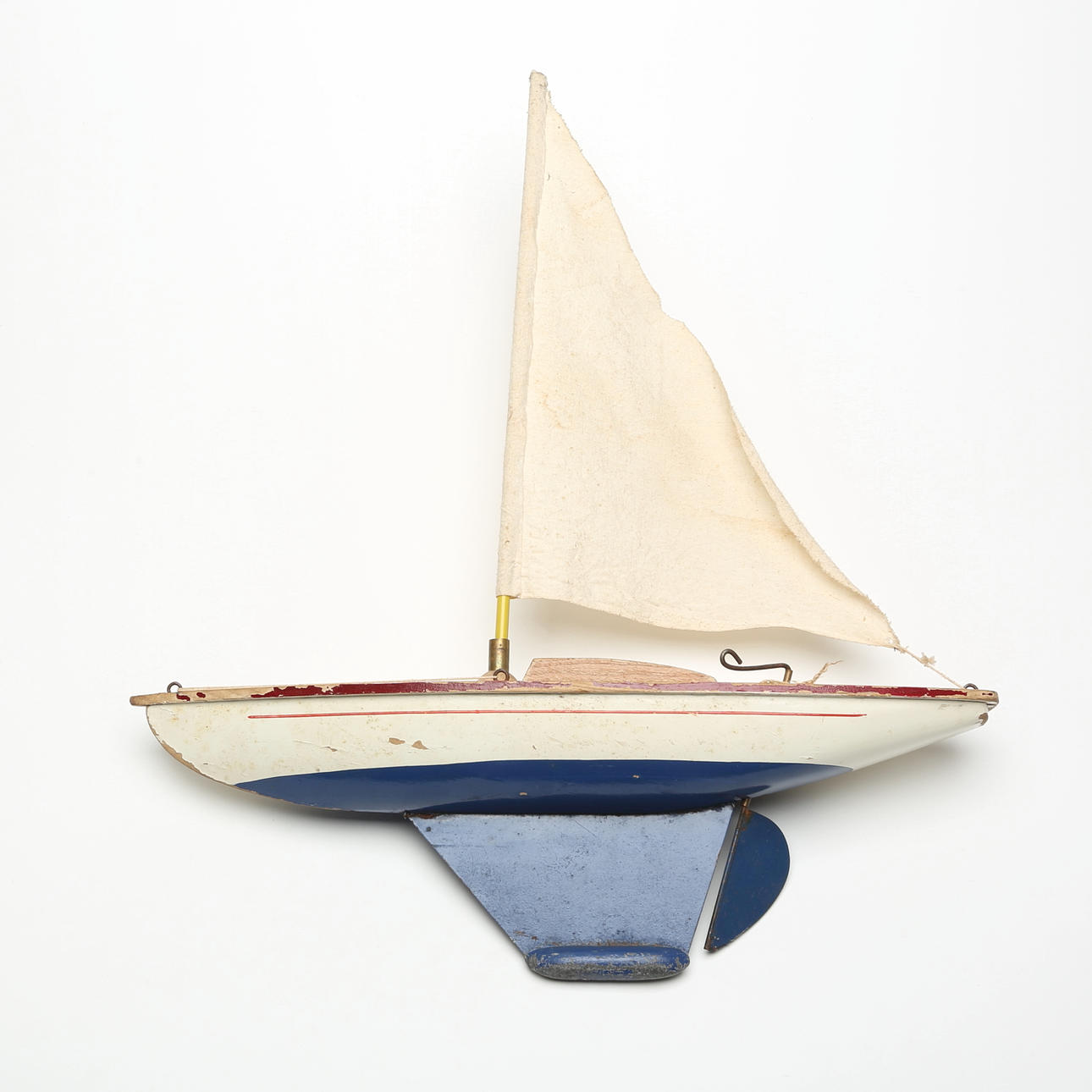 MODEL SEJLBÅD, træ/metal.