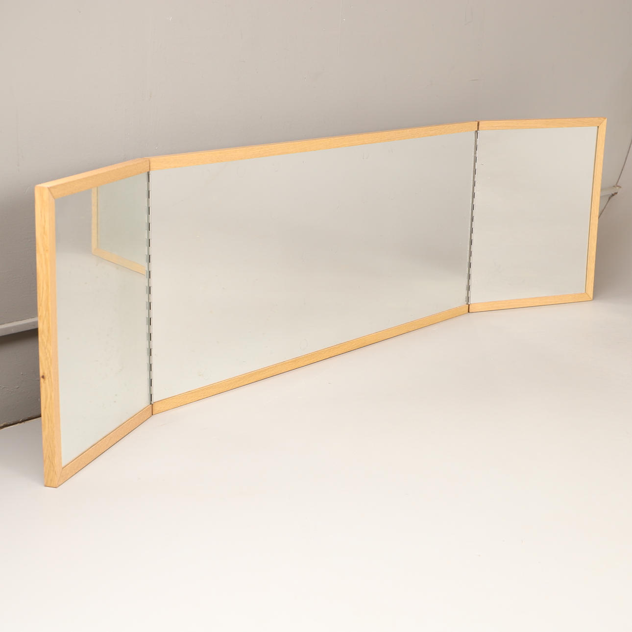 SPIEGEL, 3-teilig, „Malm“, Eiche, IKEA.