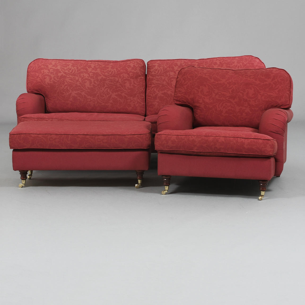 SOFFGRUPP, 3 delar, Skalma, 1900-tal.