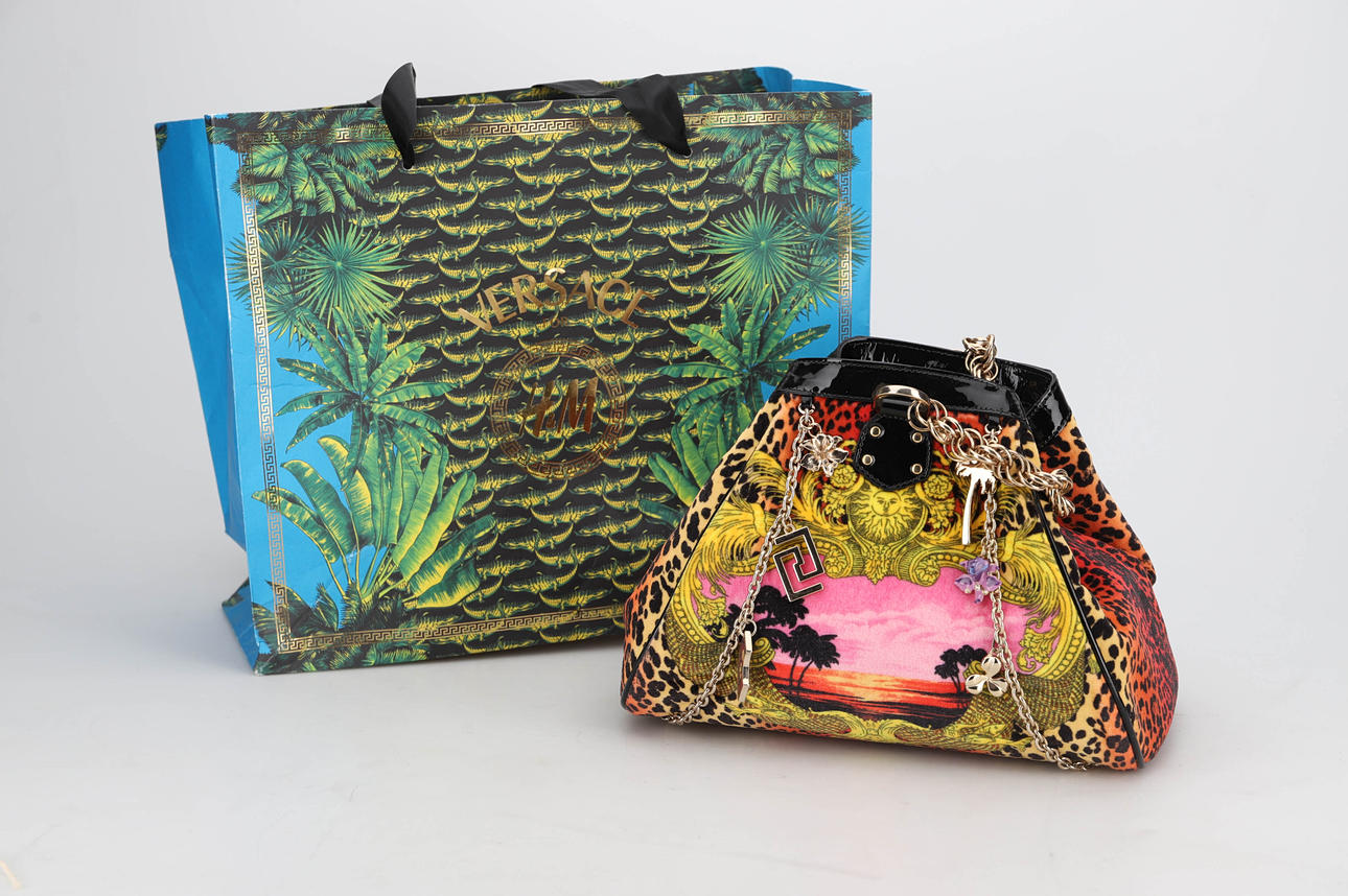 VERSACE for H&M, Bag, design Donatella Versace for H&M in 2011 