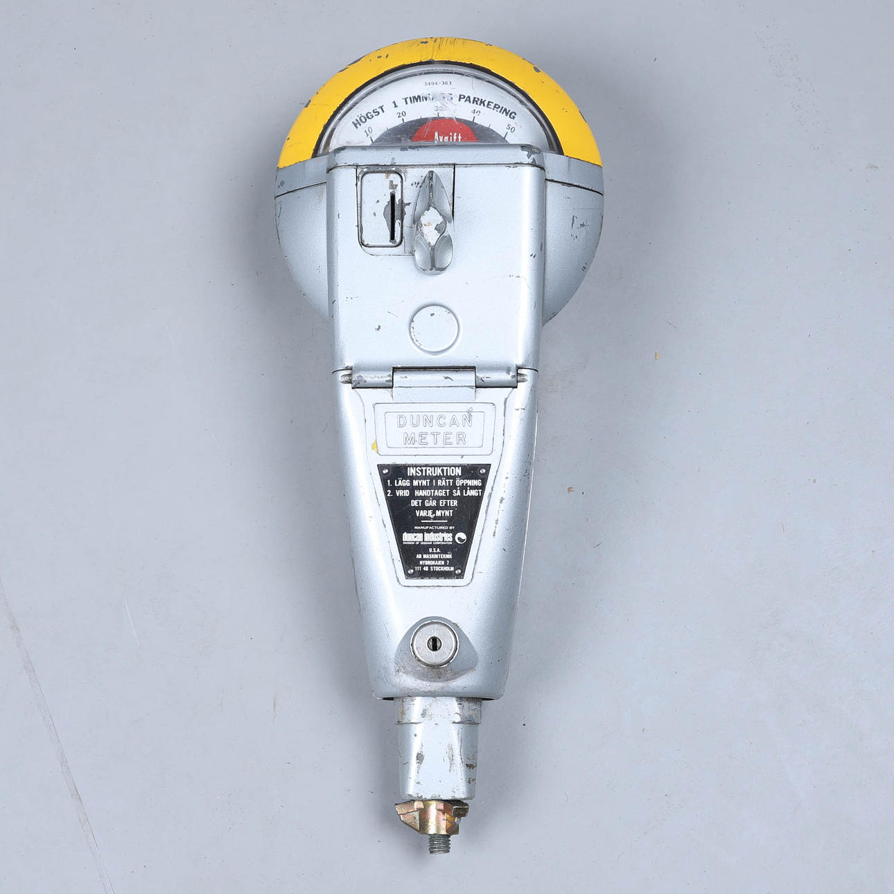 PYSÄKÖINTIAUTOMAATTI 1960-LUKU.