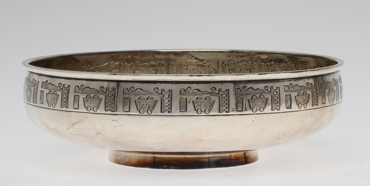 SKÅL, silver, David-Andersen, vikt ca 555 g.