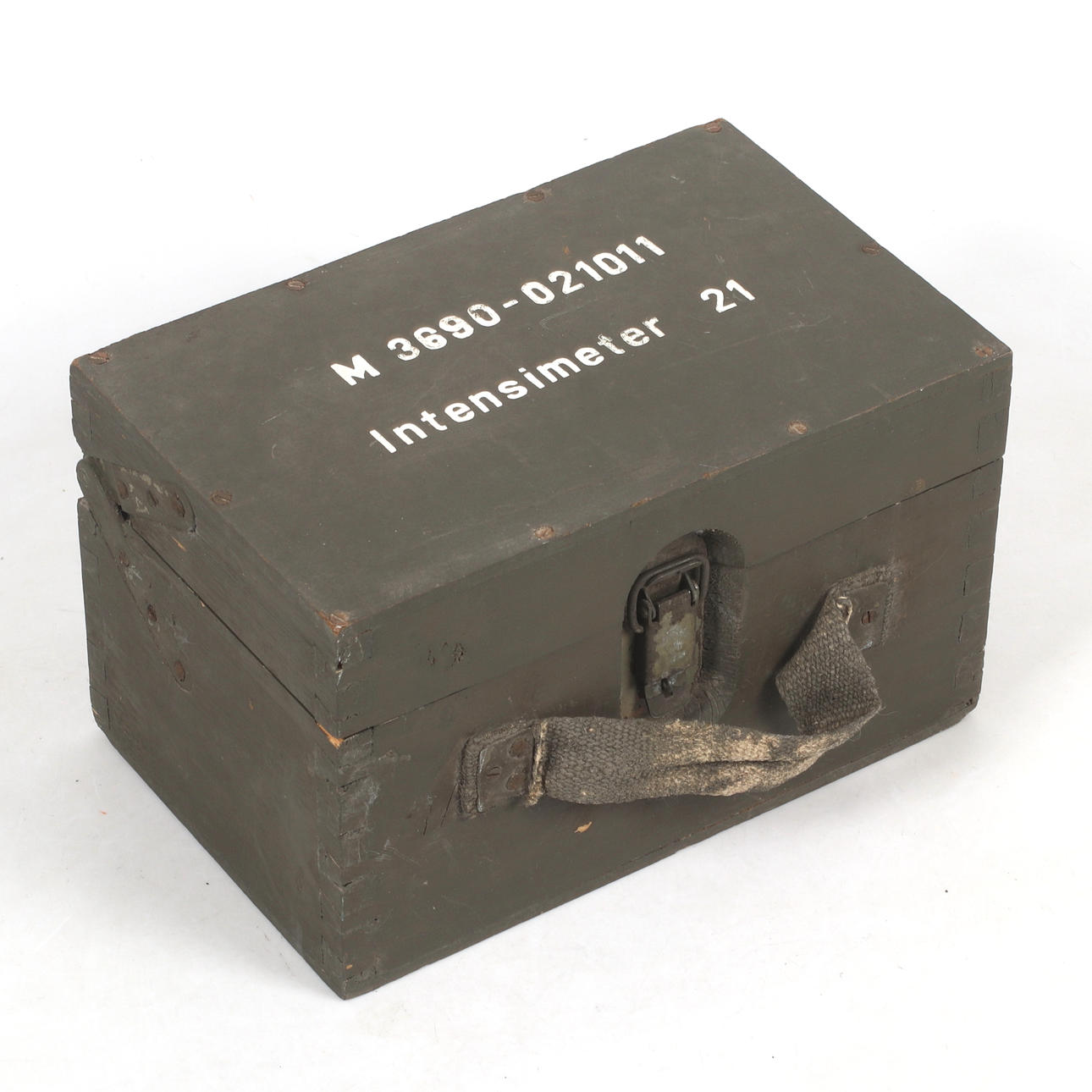 INSTRUMENT, radiation meter, Intensimeter 21, Satt, Stockholm. Weapons ...
